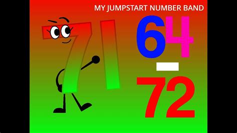 My Jumpstart Numbers Band 64 72 YouTube