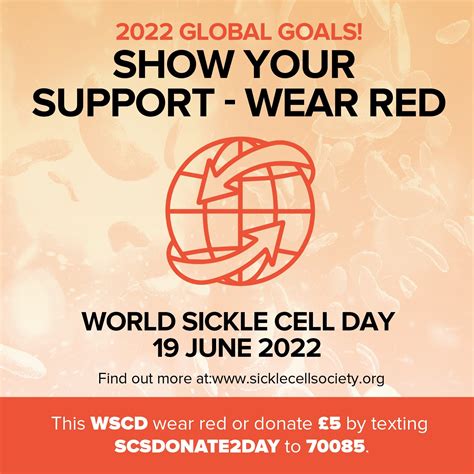 Sickle Cell Society On Twitter Sunday 19th June Is World Sickle Cell