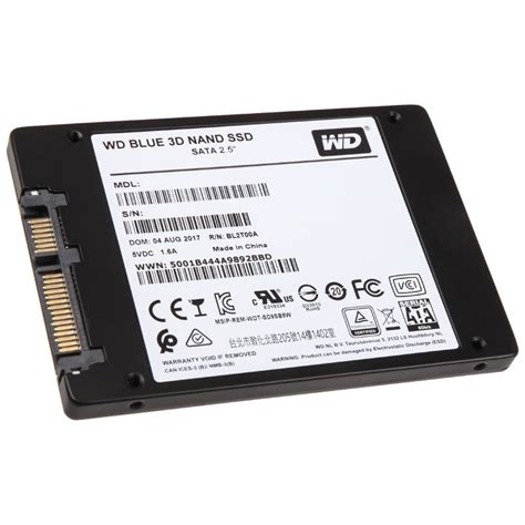 WD Blue 500 GB PC SSD SATA 6 Gb S 2 5 Inch Solid State Drive Help