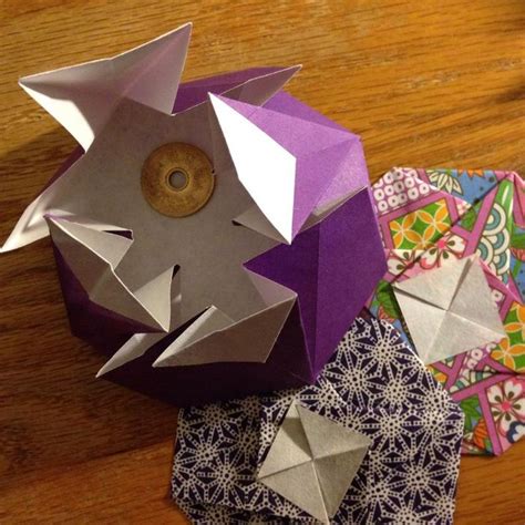 Six Japanese Octagon Tato Origami Envelopes Or Flat Etsy Origami