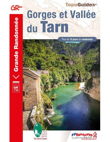 TOPO GUIDE GR736 GORGES ET VALLEE DU TARN