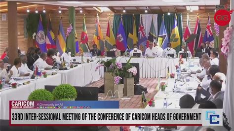 Caricom Summit Opening Of Inter Sessional Meeting Youtube