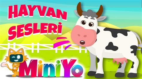 Hayvan Sesleri Şarkısı Eğlenceli Miniyo Şarkıları YouTube