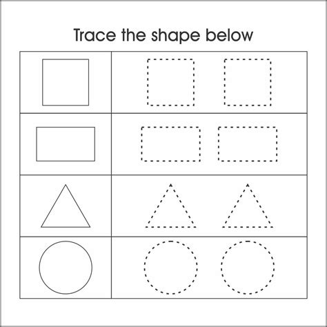 Cutting Shapes Kindergarten 12 Free Pdf Printables Printablee