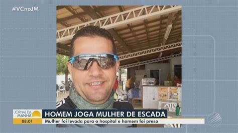 Homem é Preso Após Agredir Filha Com Soco Durante Discussão Com Ex Na Ba Jovem Caiu De Escada E