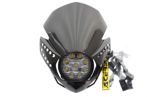 Lampa Motocyklowa Acerbis LED Fulmine Czarny Off Road Motocykl