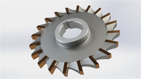 Solidworks Disk Milling Cutter YouTube