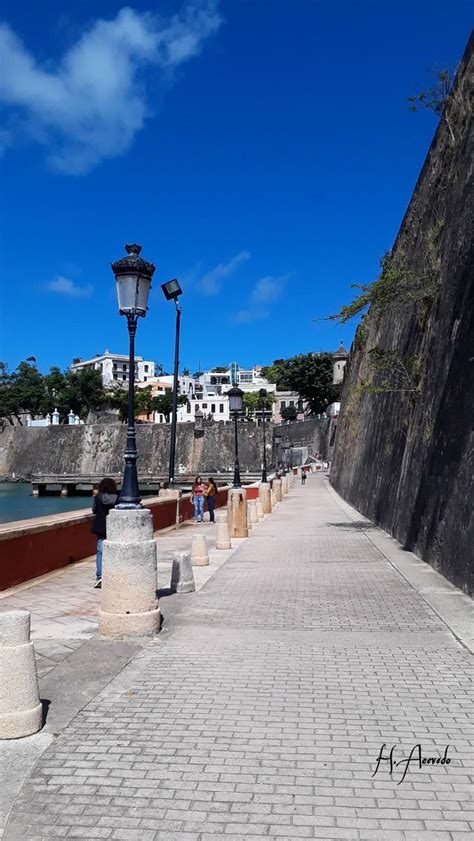 Paseo De La Princesa Viejo San Juan Puerto Rico Puerto Rico Isla