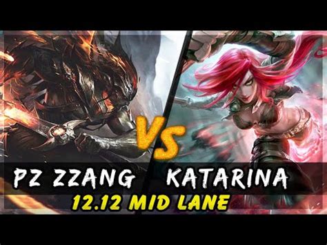 Pz Zzang Yasuo Vs Katarina MID Patch 12 12 Yasuo Gameplay YouTube