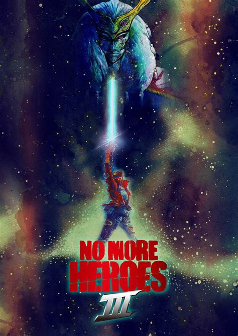 Promo Poster Art No More Heroes III Art Gallery