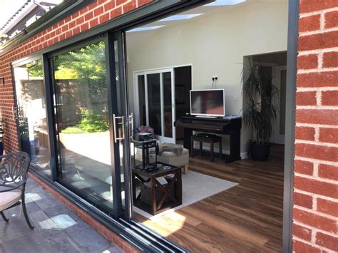 Triple Track Sliding Glass Doors Origin Sliding Doors Patio Doors