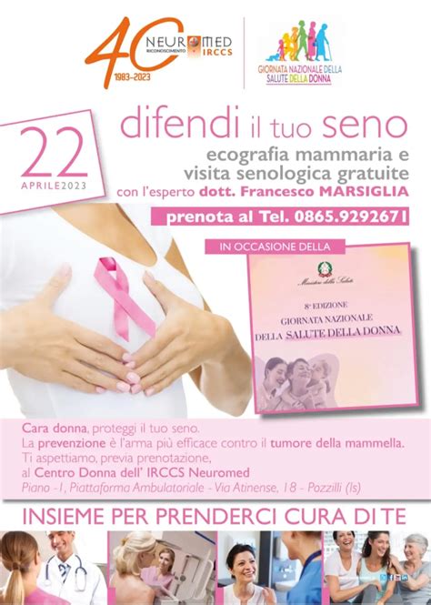 Giornata Nazionale Della Salute Della Donna Visite Di Prevenzione