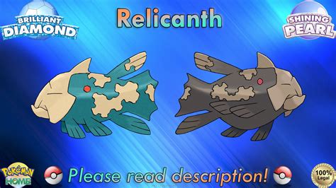 Relicanth Wallpaper