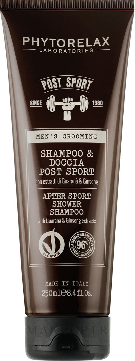 Phytorelax Laboratories Men S Grooming After Sport Shower Shampoo Gel