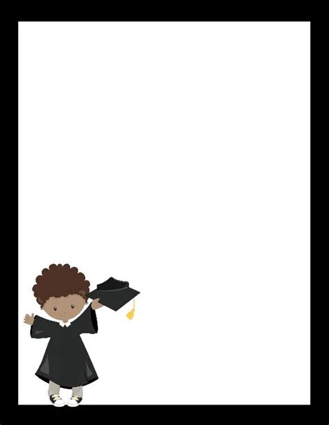 Editable Graduation Border Templates