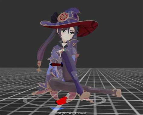 Mona Genshin Impact Free Vrchat Avatars Vrcmods