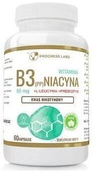 Progress Labs Witamina B Mg L Leucyna Inulina Kaps Cena