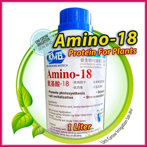 Liter Amino Ekstrak Amino Asid Daripada Soya Ken Microbes