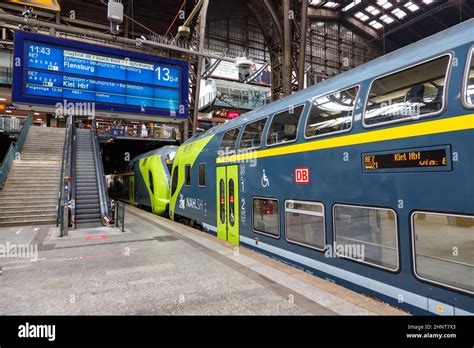 Regional Train Of Regionalbahn Schleswig Holstein At Hamburg Main