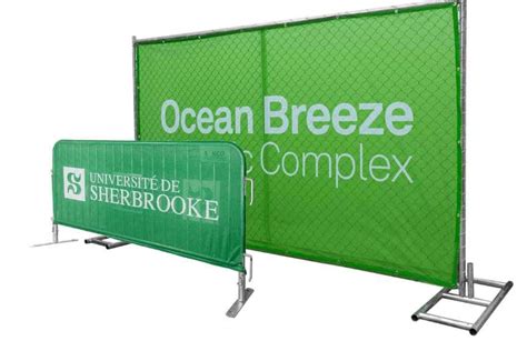 Fitted Poly Barricade Cover With 60 Blockage Signzilla