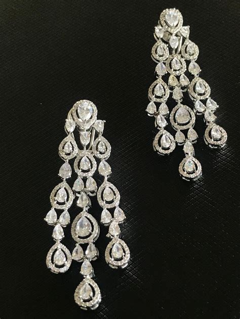 Pin By Jade Guessford On Jewelry Real Diamond Earrings Bridal