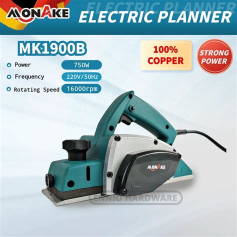 Jual Mesin Ketam Serut Kayu Alat Planer Pasah Kayu Electric Planer Mm