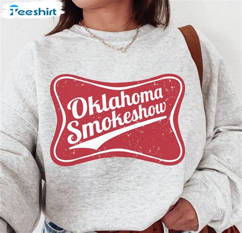 Oklahoma Smokeshow Shirt Country Concert Western Crewneck Unisex T Shirt