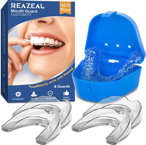 Mouth Guard For Grinding Teeth At Night Moldable Dental Guard For Sleeping Nighttime