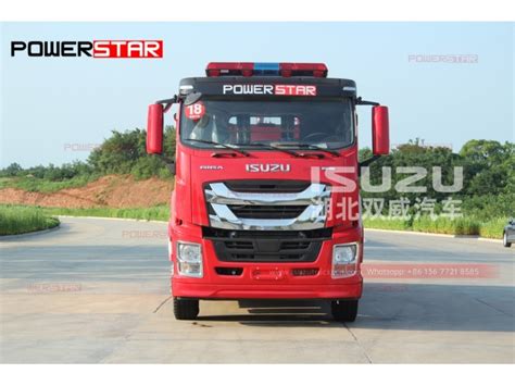 Hot Selling Isuzu Giga Ton Brand New Fire Fighting Water Tank Truck In