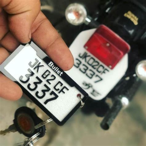 Signals Edition Re Number Plate Motorbikecustoms Buy Now