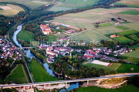 Untermarchtal Aus Der Vogelperspektive Geb Udekomplex Des Klosters In