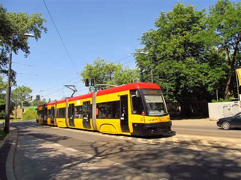 PESA 120Na Swing 3127 Tramwaje Warszawskie Warszawa Flickr