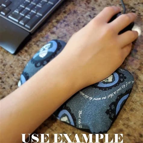 Mouse Wrist Rest Poly Bead Wrist Rest Ergonomic Wrist Rest Computer Wrist