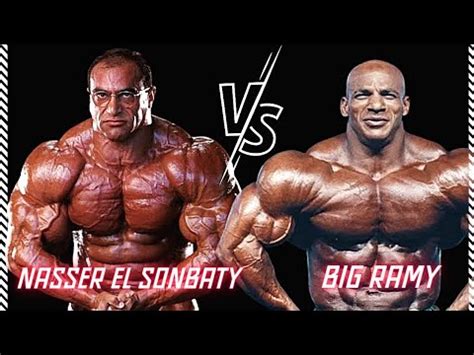 Nasser El Sonbaty VS Big Ramy Comparison At Mr Olympia Bigramy