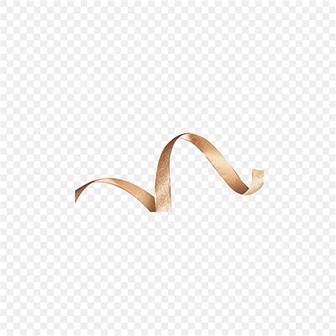 Golden Curves Png Transparent Golden Curved Ribbon Element Gold Bend