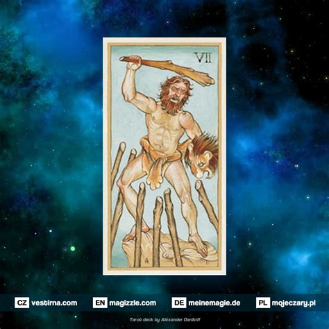 Tarot Tageskarte Sieben Der St Be Tapferkeit Horoskope