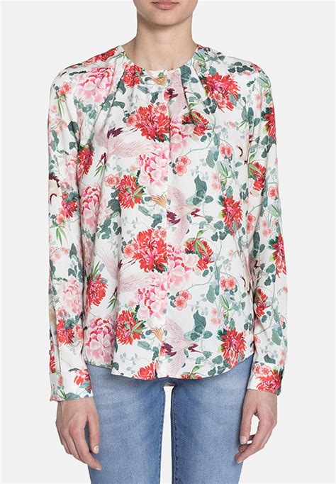 Carrera Jeans Fantasia Blouse Fantasia Fiori Multicolore