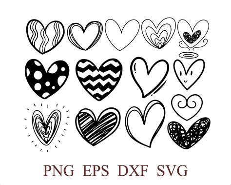 Heart Svg Bundle Hearts Svg Hearts Bundle Svg Heart Svg Png File Heart