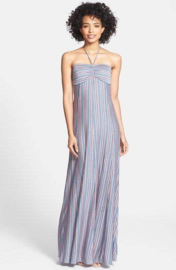 Felicity And Coco Stripe Jersey Halter Maxi Dress Nordstrom Maxi