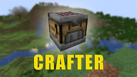 CRAFTER Un Antes y un Después en Minecraft YouTube