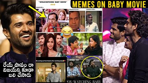 Vijay Devarakonda Hilarious Reactions To Memes On Baby Movie Anand