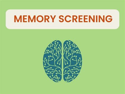 Memory Screening Grossmont Healthcare District