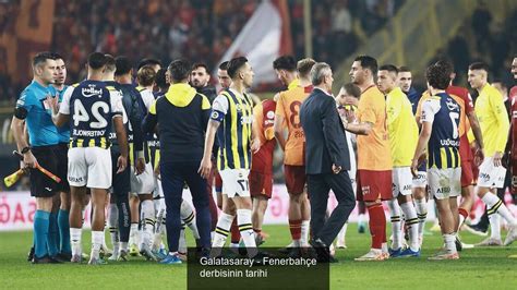 Galatasaray Fenerbahçe derbisinin tarihi OfHaber tr