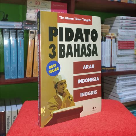 Jual BUKU PIDATO 3 BAHASA Arab Indonesia Inggris Tim Ulama