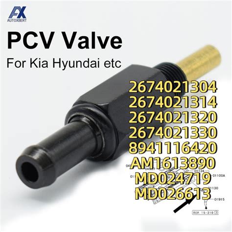 Автомобильный выпускной клапан PCV клапан для Hyundai Accent Kia 26740 ...