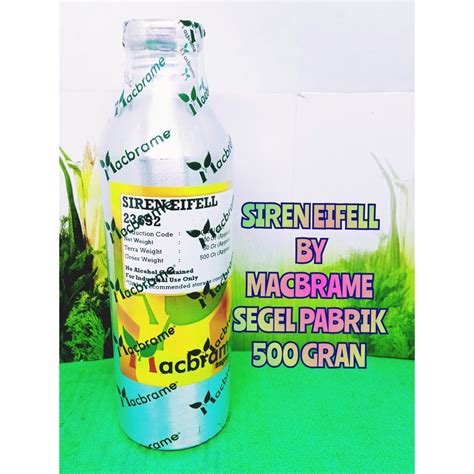 Jual Siren Eifell By Macbrame Kemasan Segel Gram Shopee Indonesia