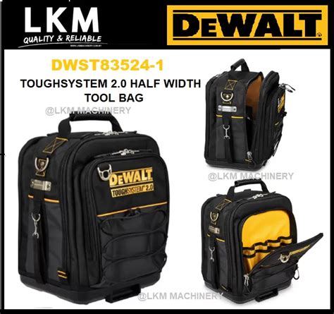 DeWalt DWST83524-1 TOUGHSYSTEM 2.0 Half Width Tool Bag With 27KG Load ...