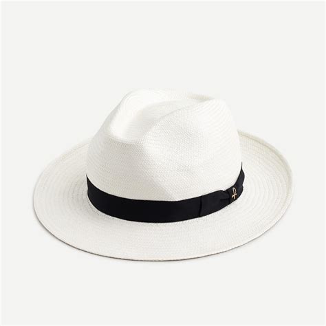 Jcrew Ultrafino® Panama Hat In White For Men Lyst