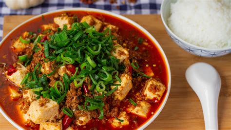 Savory Spicy Delicious Chinese Mapo Tofu Rrecipes