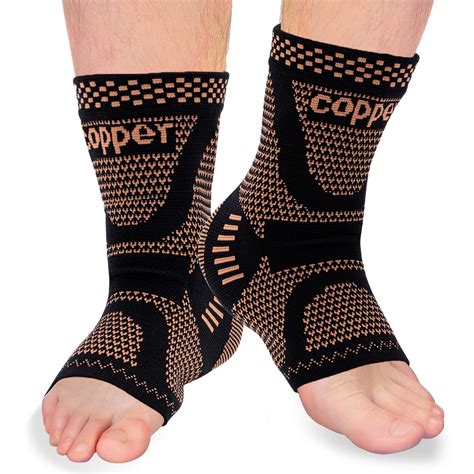 Ankle Compression Sleeve 2 Pack Neuropathy Socks Ankle Compression